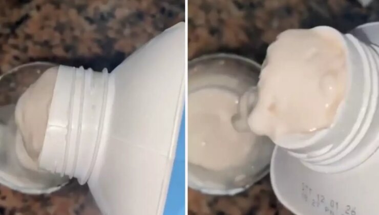 3 harfli markette skandal! Az kalsın çocuğuna yedirecekti