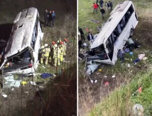 5 kişinin öldüğü kazadan kurtulan yaralı: Şoför, "Koltuklara tutunun" diye bağırıyordu