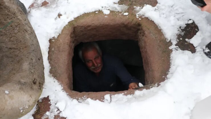 500 yıllık gelenek! Kasımda başlıyor, kuyular dolunca herkesin işine yarıyor