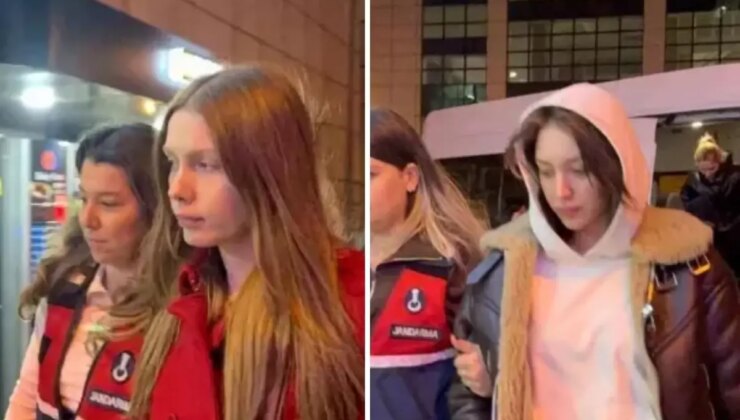 Aleyna Tilki, İrem Sak, Danla Bilic ve Senna Yıldız sağlık kontrolüne böyle götürüldüler