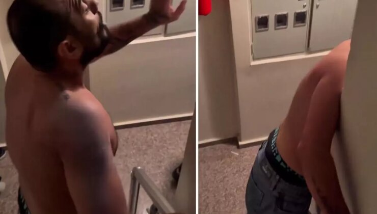 Apartmanda dehşet anları: Komşusuna sinirlenip acısını kayınpederinden çıkardı