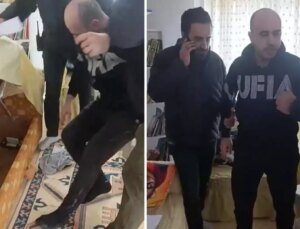 Aydın’da firari hükümlü, kanepenin altında saklanırken yakalandı