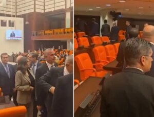 Bütçe görüşmelerinde protesto: Milletvekilleri salonu boşalttı