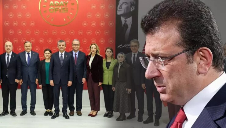 CHP’nin Cumhurbaşkanlığı Aday Ofisi’nde İmamoğlu’nun fotoğrafı kaldırıldı