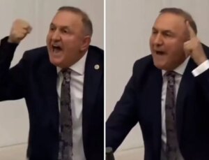 DEM sıralarını ayağa kaldıran sözler: Masaya vura vura "Öcalan şerefsizdir" dedi