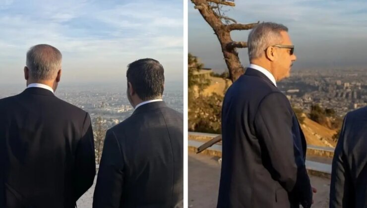 Dışişleri Bakanı Fidan, mevkidaşıyla iç savaşın kritik dağından Şam’ı izledi