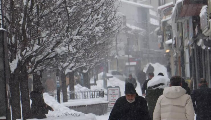 Doğu buz kesti; 2 ilçe eksi 25 dereceyi gördü