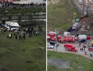 Esenyurt’ta kadın işçileri taşıyan otobüs devrildi: 3 ölü, 10 yaralı