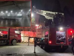 Fabrikada yangın paniği! 3 işçi hastaneye kaldırıldı