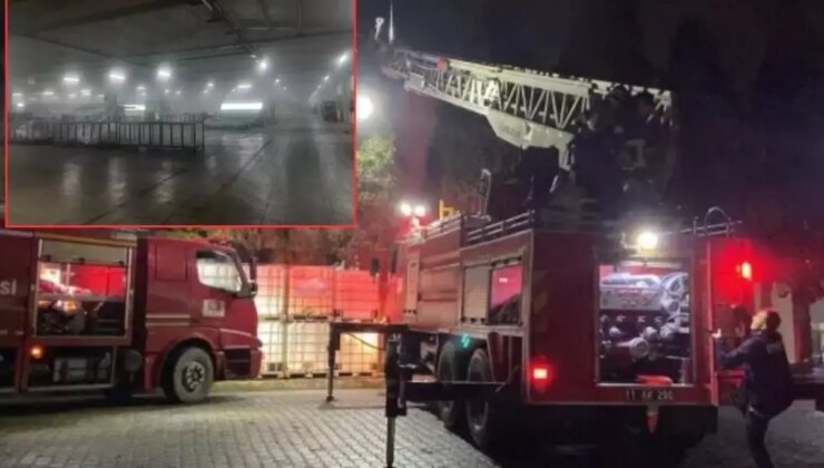 Fabrikada yangın paniği! 3 işçi hastaneye kaldırıldı