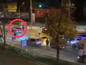 Film gibi kovalamaca! Polis, "dur" ihtarına uymayan kamyoneti böyle durdurdu