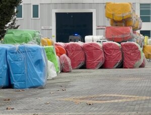 Forkliftin altında kalan işçi öldü