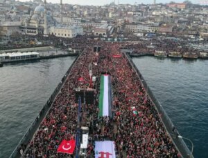 Galata Köprüsü’nde Filistin için büyük yürüyüş! İşte kapatılacak yollar