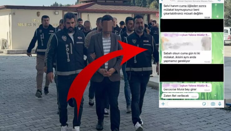 Görevden uzaklaştırılan il göç idaresi müdürünün mesajları ortaya çıktı