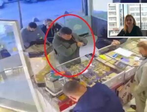 Gülhan’ın cinayet şüphelisinin kuyumcuya altınları satarken görüntüleri ortaya çıktı