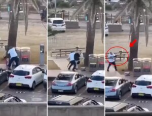 Hanuka kutlamasında kanlı saldırı! Saldırgan böyle etkisiz hale getirildi