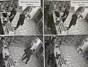 Hatice ölmeden önce markette el işaretiyle yardım istemiş