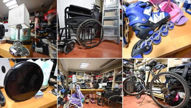 İETT araçlarında unutulan eşyalar arasında yok yok