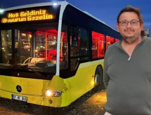 İETT otobüsü aldı, mahalleliyi peşine taktı! Akşam olunca ışıklar açılıyor, müzik başlıyor