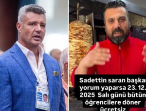 İzmirli dönerci, Sadettin Saran’a verdiği sözü tuttu
