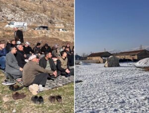 Kentin bir yanında bahar havası diğer yanında dondurucu soğuk hakim