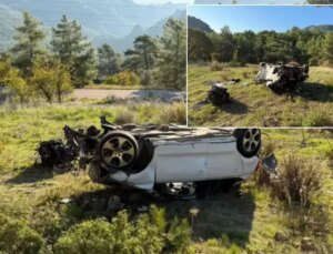 Otomobil takla attı! Feci kazada bilanço ağır