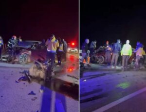 Polisin "dur" ihtarına uymadı! Katliam gibi kazada 5 kişi hayatını kaybetti