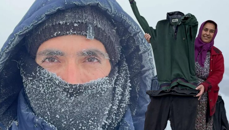 Saçlar, kirpikler, çamaşırlar dakikalar içinde donuyor! Sibirya soğukları birçok ilde hayatı durma noktasına getirdi